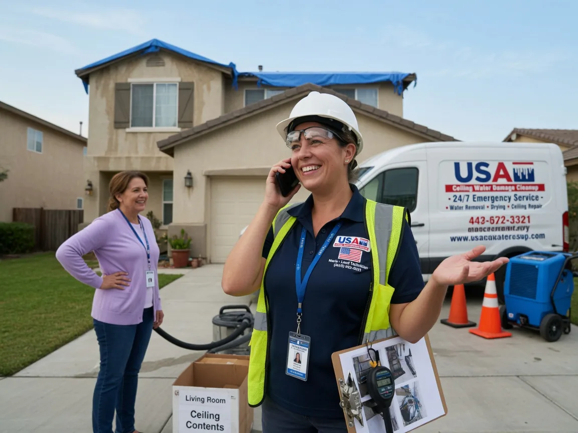 Ceiling Water Damage Restoration Old Glory, TX FAQs