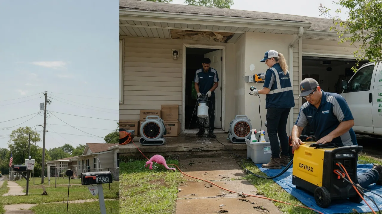 Storm Damage Water Removal in Old Glory, TX near me